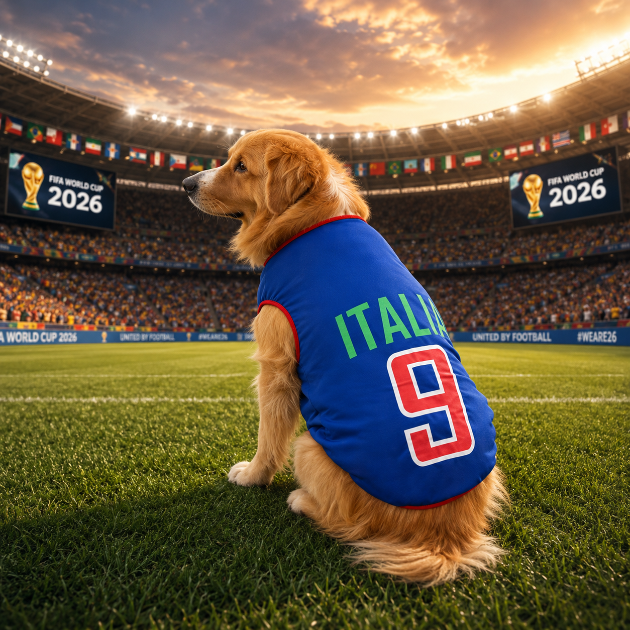 Dog Soccer Jersey – World Cup 2026 Edition