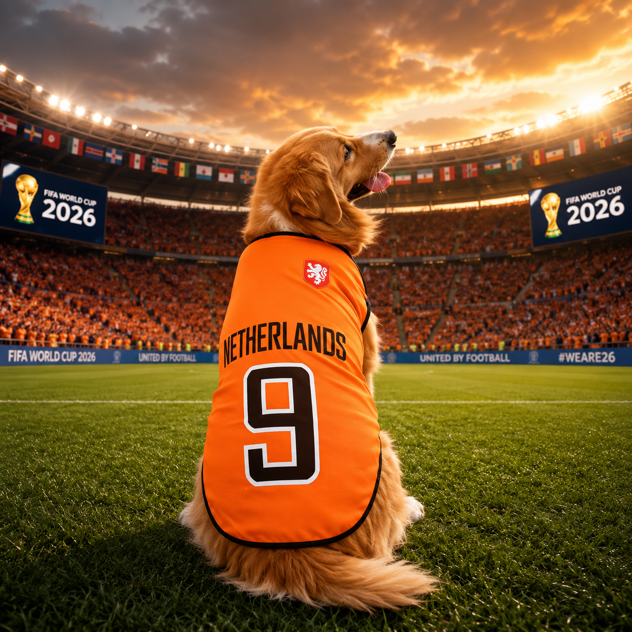 Dog Soccer Jersey – World Cup 2026 Edition