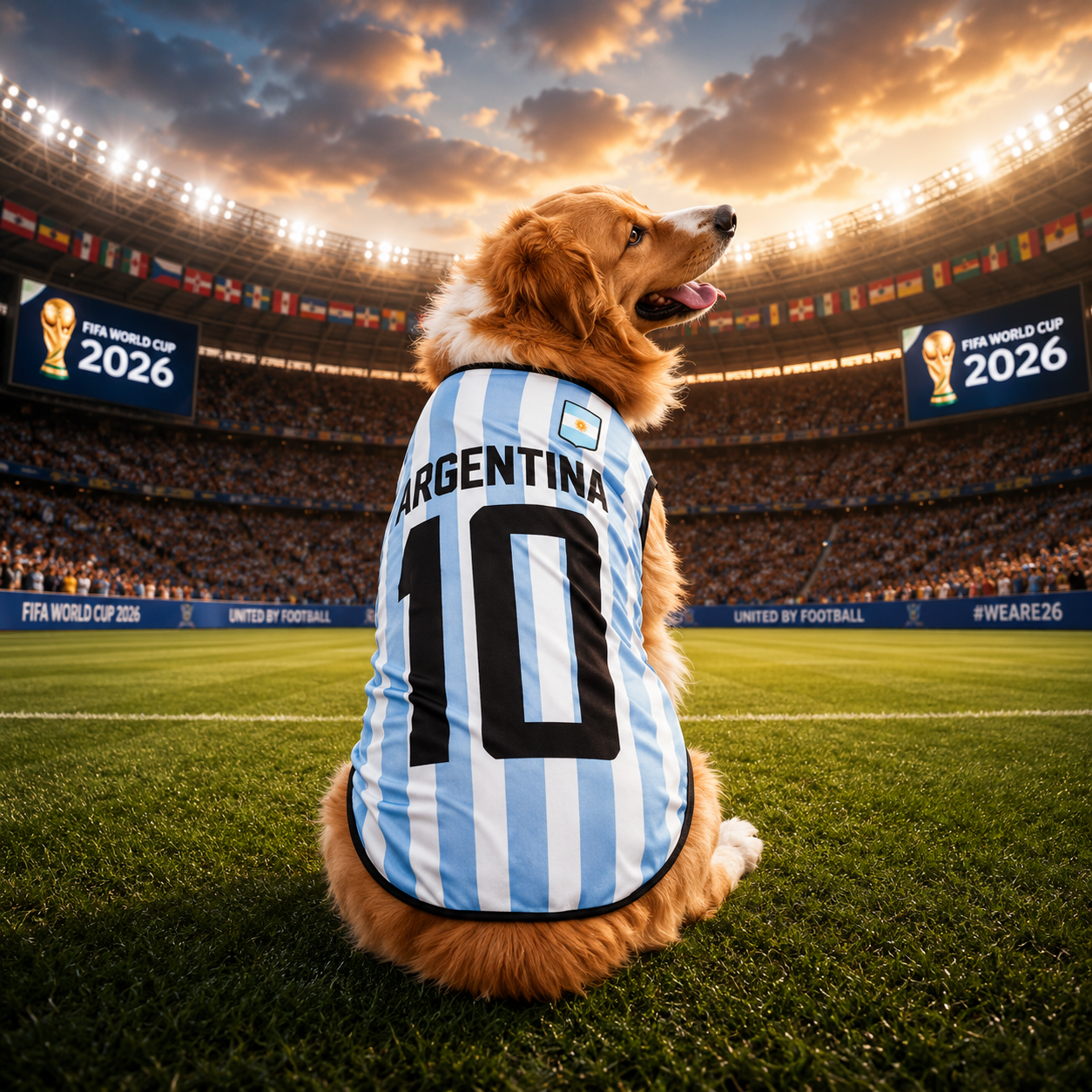 Dog Soccer Jersey – World Cup 2026 Edition