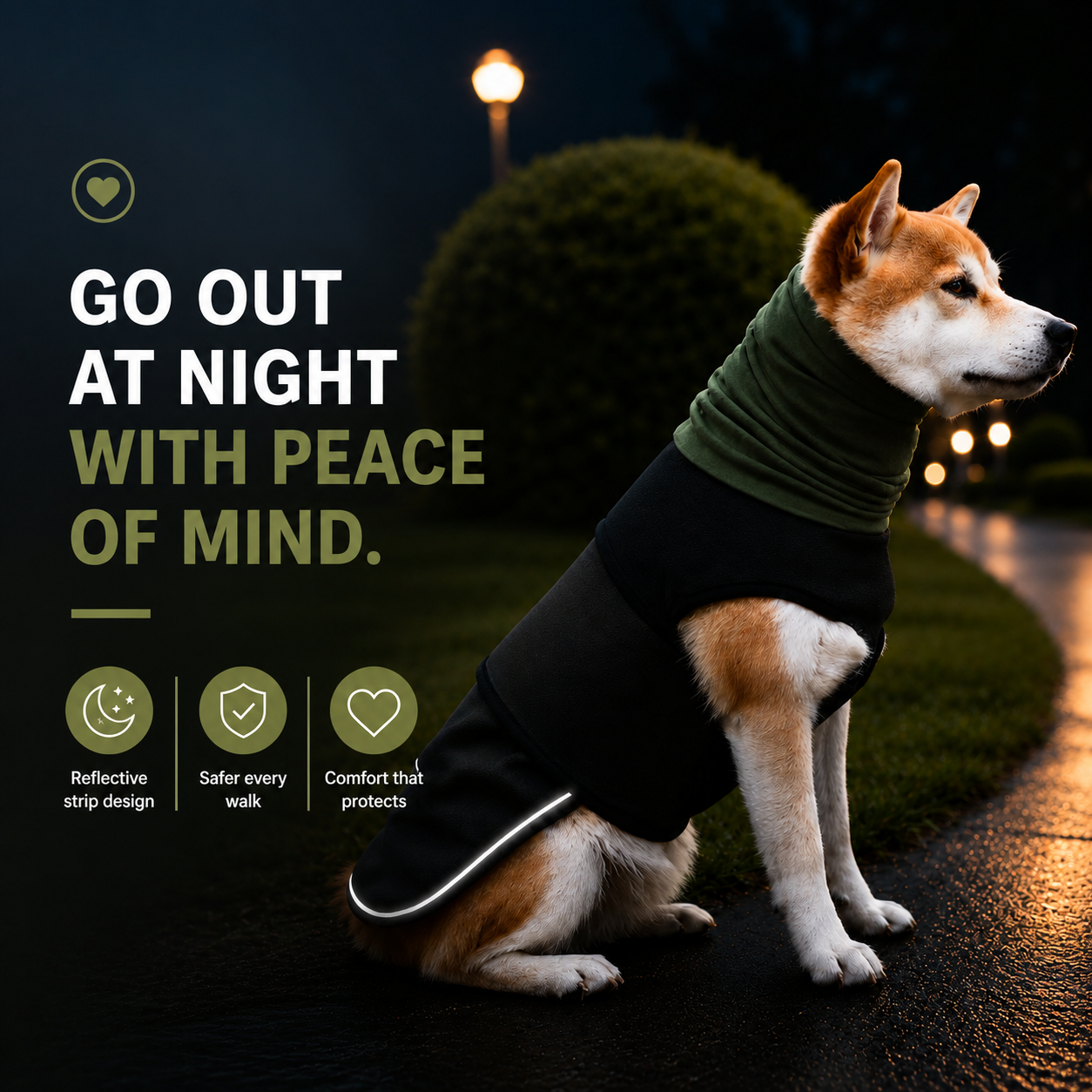 Dog Anxiety Vest with Calming Hoodie